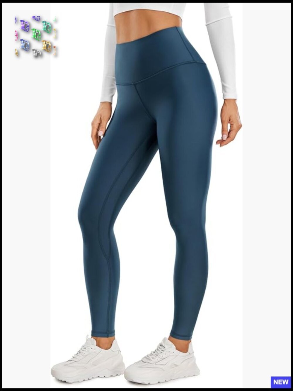Fleece Lined Leggings 28" Thermal Lounge Workout Full Length Winter Warm
